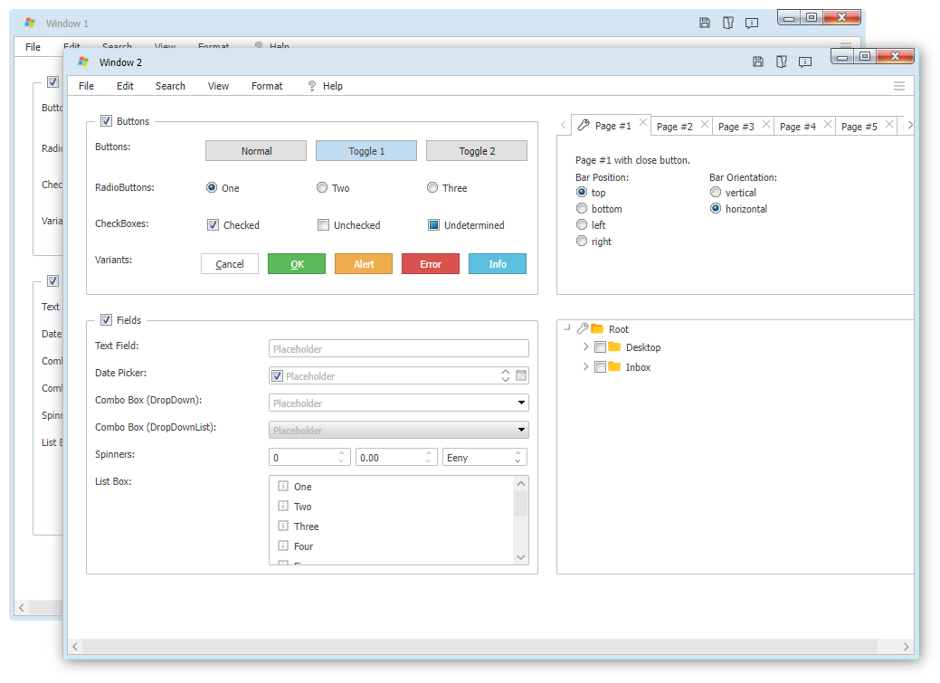 Wisej.NET Vista-2 Theme